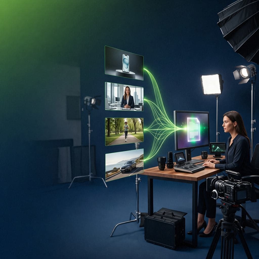Video assets structured so AI search can extract and recommend them