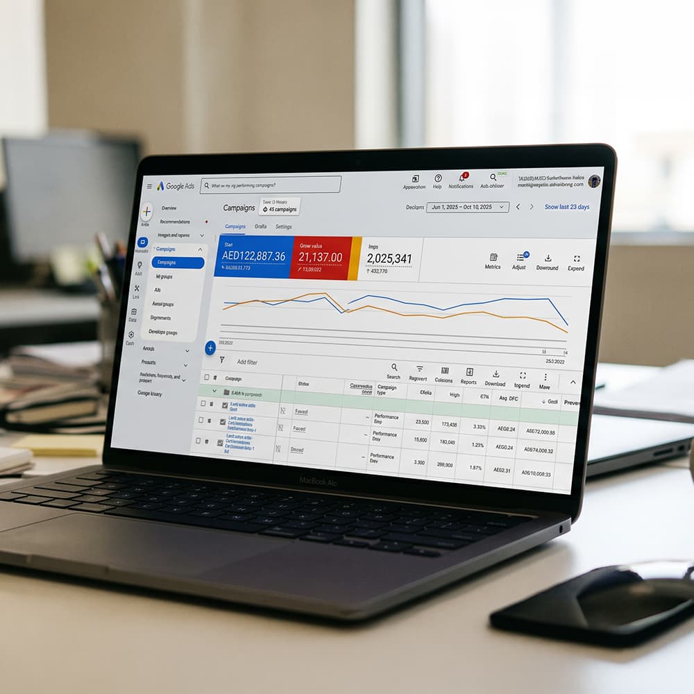 Digital marketing performance insights